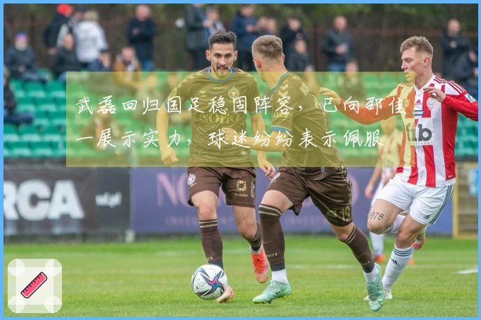 武磊回归国足稳固阵容，已向邵佳一展示实力，球迷纷纷表示佩服